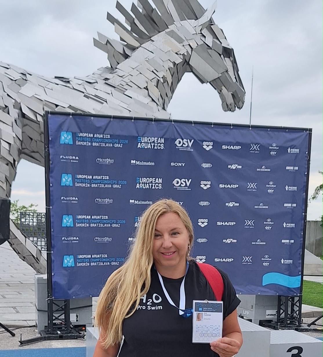 Eva Fleming na Majstrovstvách Európy Masters v Šamoríne